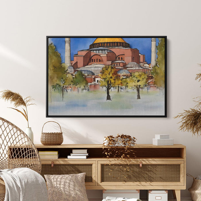 Watercolor Hagia Sophia #122 - Kanvah