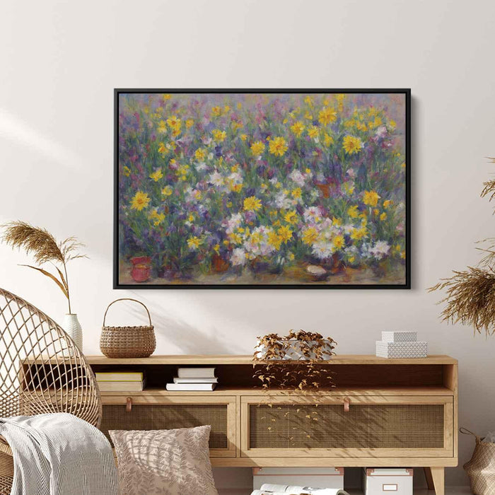 Daffodils Oil Painting #130 - Kanvah