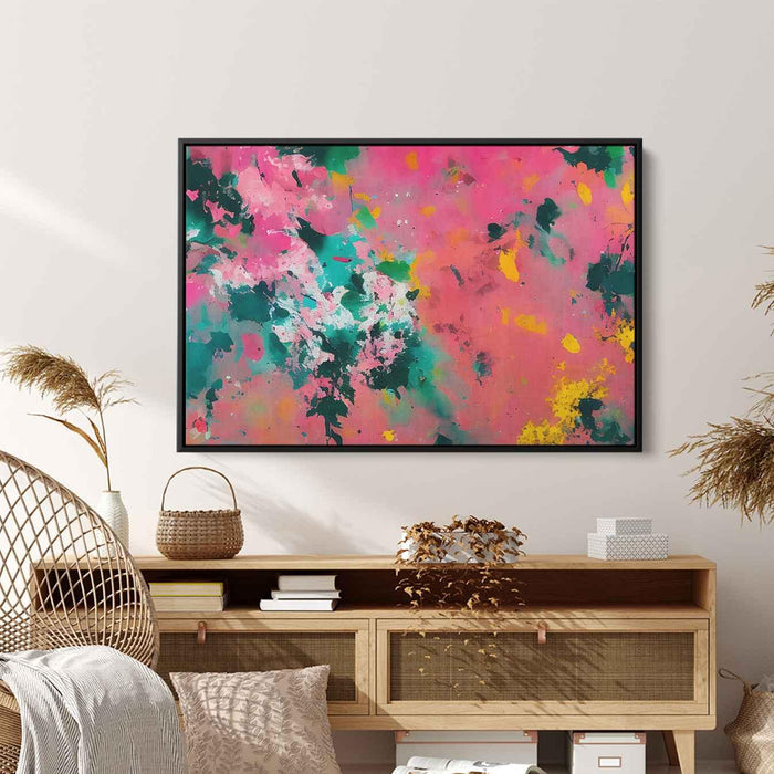 Pink Abstract Splatter #121 - Kanvah