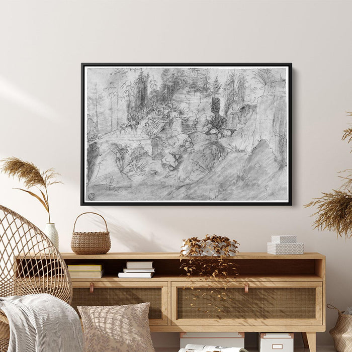 Quarry by Albrecht Durer - Canvas Artwork