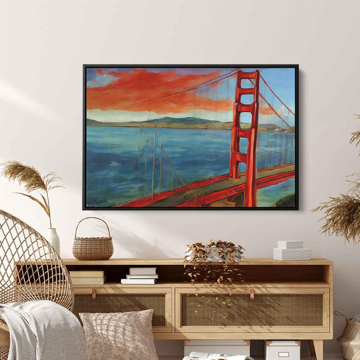 Realism Golden Gate Bridge #101 - Kanvah