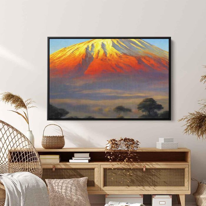 Realism Mount Kilimanjaro #132 - Kanvah