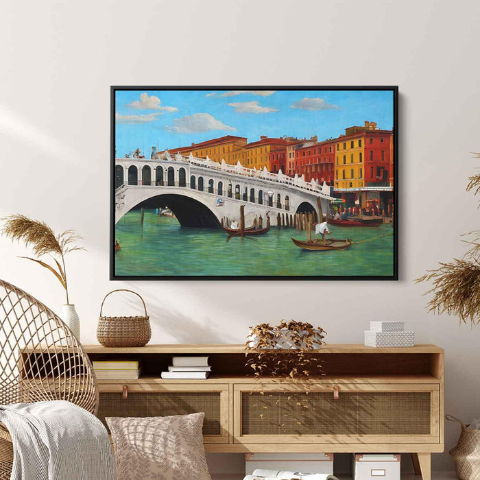 Realism Rialto Bridge #130 - Kanvah