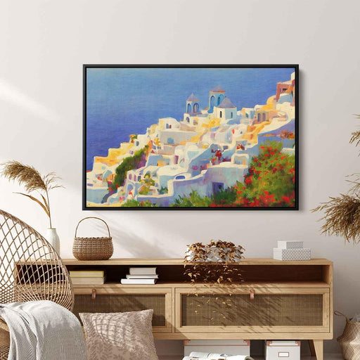 Impressionism Santorini #101 - Kanvah