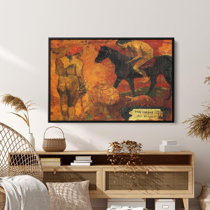 Faa Iheihe (Tahitian pastoral) by Paul Gauguin - Canvas Artwork