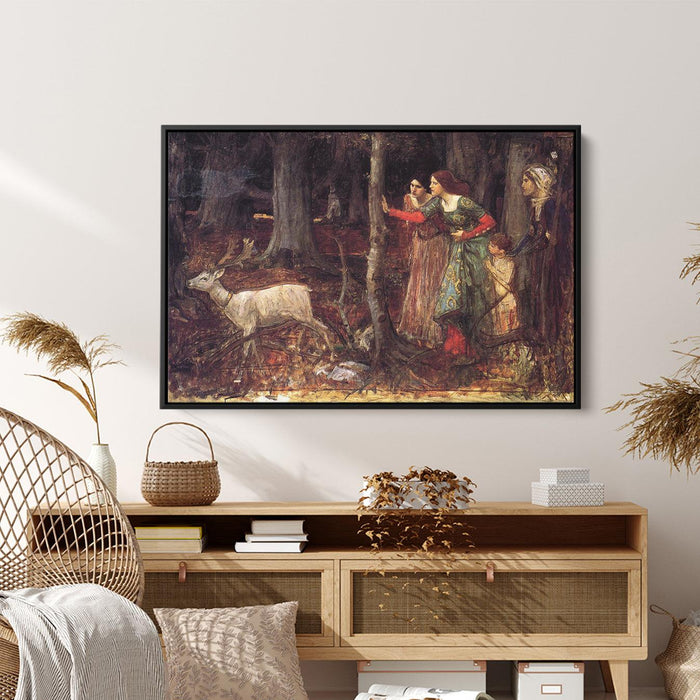 The Mystic Wood by John William Waterhouse - Canvas Artwork