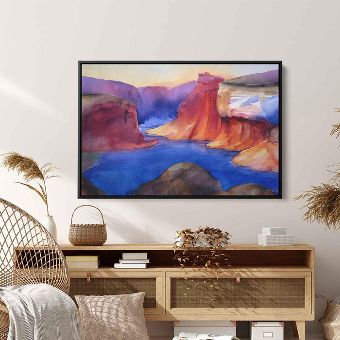 Watercolor Antelope Canyon #138 - Kanvah