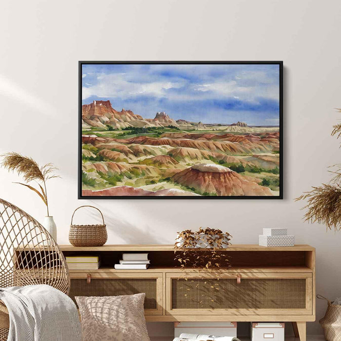 Watercolor Badlands National Park #105 - Kanvah