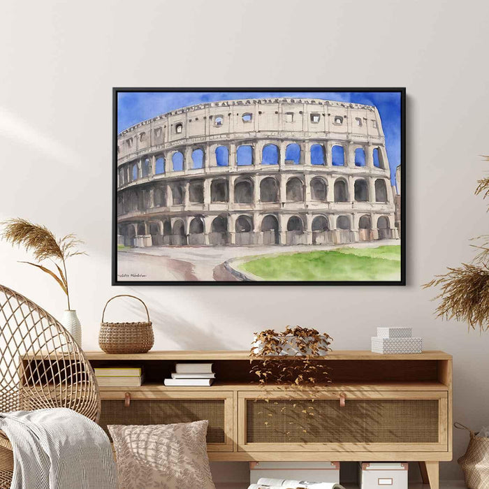Watercolor Colosseum #101 - Kanvah