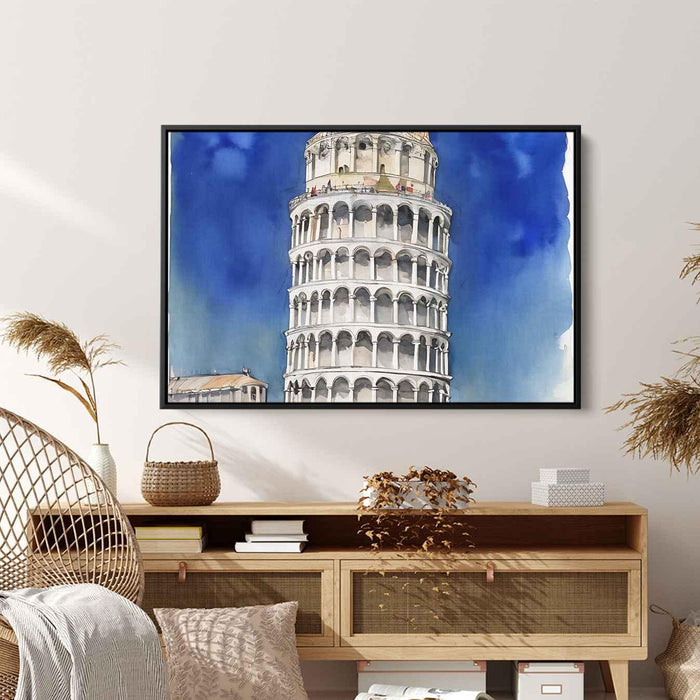 Watercolor Leaning Tower of Pisa #102 - Kanvah