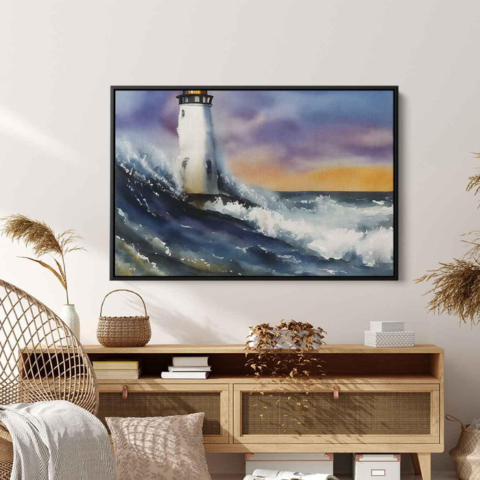 Watercolor Lighthouse #102 - Kanvah