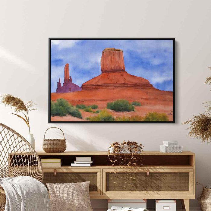 Watercolor Monument Valley #101 - Kanvah