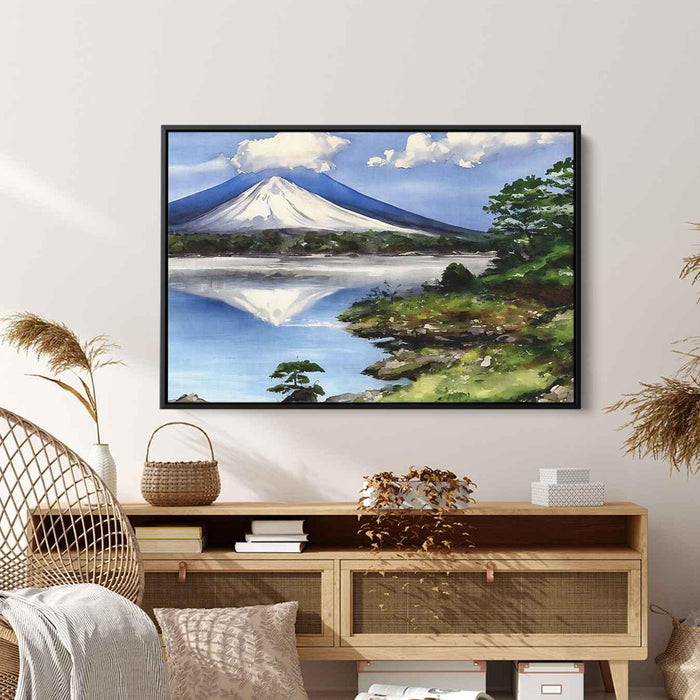 Watercolor Mount Fuji #102 - Kanvah