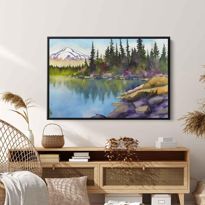 Watercolor Mount Rainier #130 - Kanvah