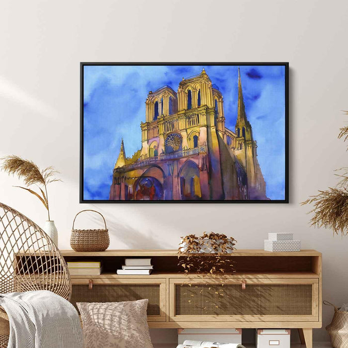 Watercolor Notre Dame Cathedral #130 - Kanvah