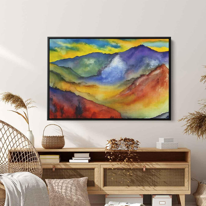 Watercolor Rocky Mountains #101 - Kanvah