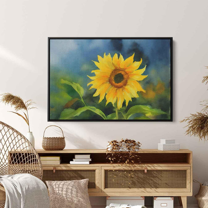 Watercolor Sunflower #121 - Kanvah