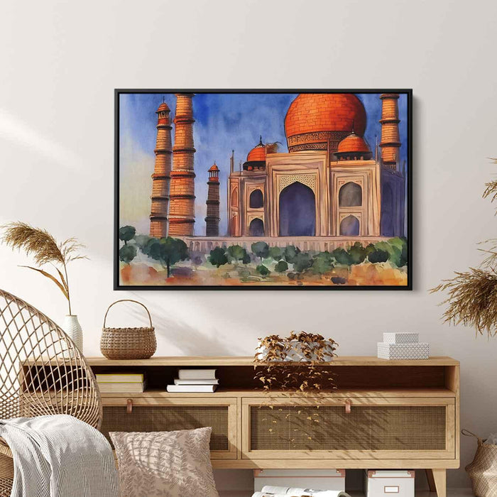 Watercolor Taj Mahal #102 - Kanvah