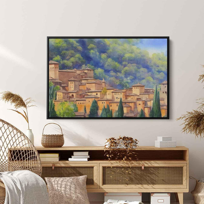 Watercolor Alhambra #121 - Kanvah