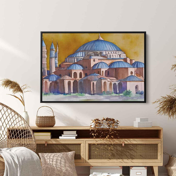 Watercolor Hagia Sophia #101 - Kanvah