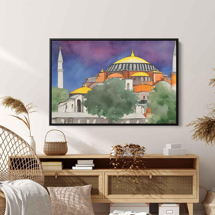 Watercolor Hagia Sophia #131 - Kanvah