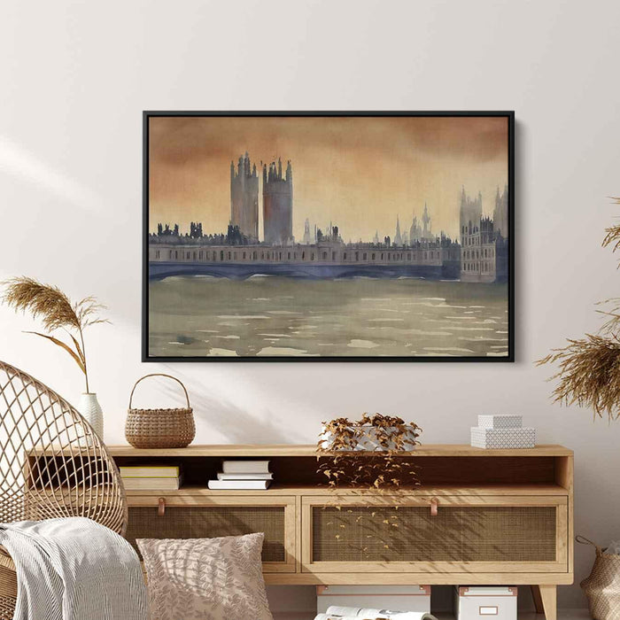 Watercolor Palace of Westminster #121 - Kanvah