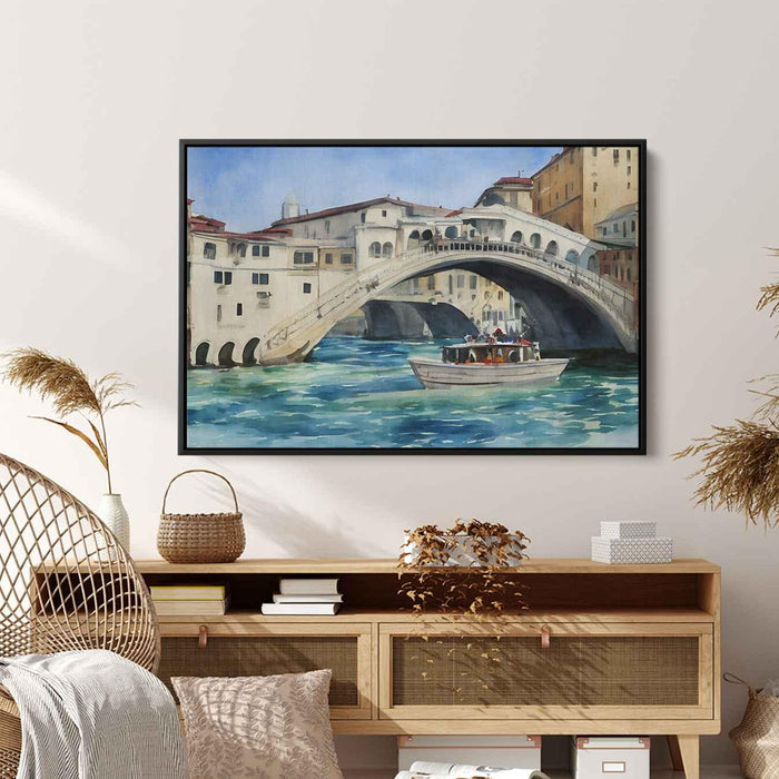 Watercolor Rialto Bridge #130 - Kanvah