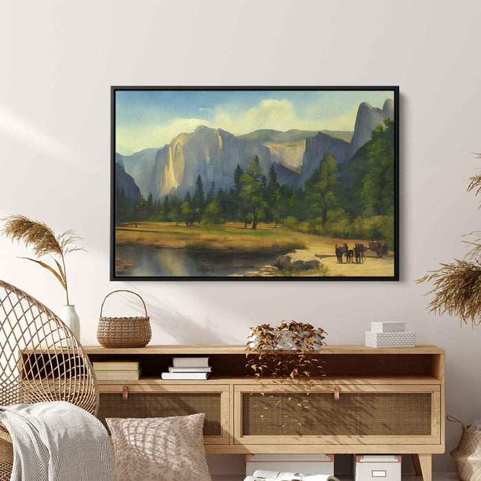 Watercolor Yosemite Valley #131 - Kanvah