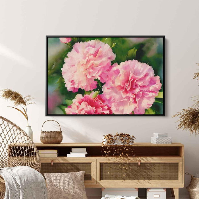 Watercolour Painting Carnations #101 - Kanvah