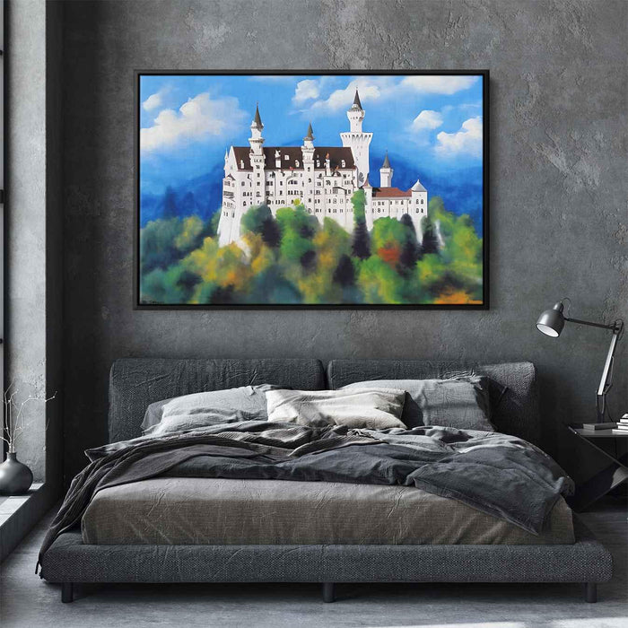 Abstract Neuschwanstein Castle #101 - Kanvah