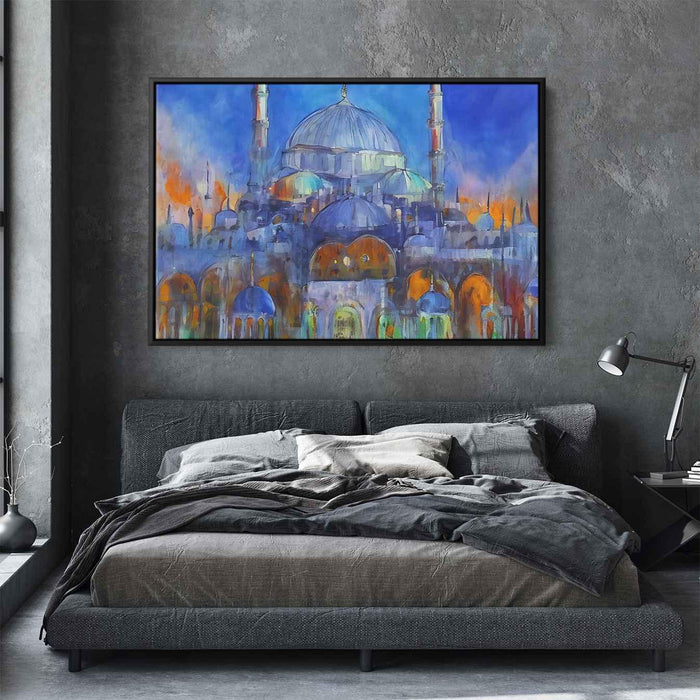 Abstract Blue Mosque #101 - Kanvah