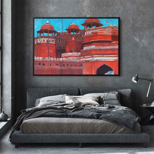 Abstract Red Fort #131 - Kanvah
