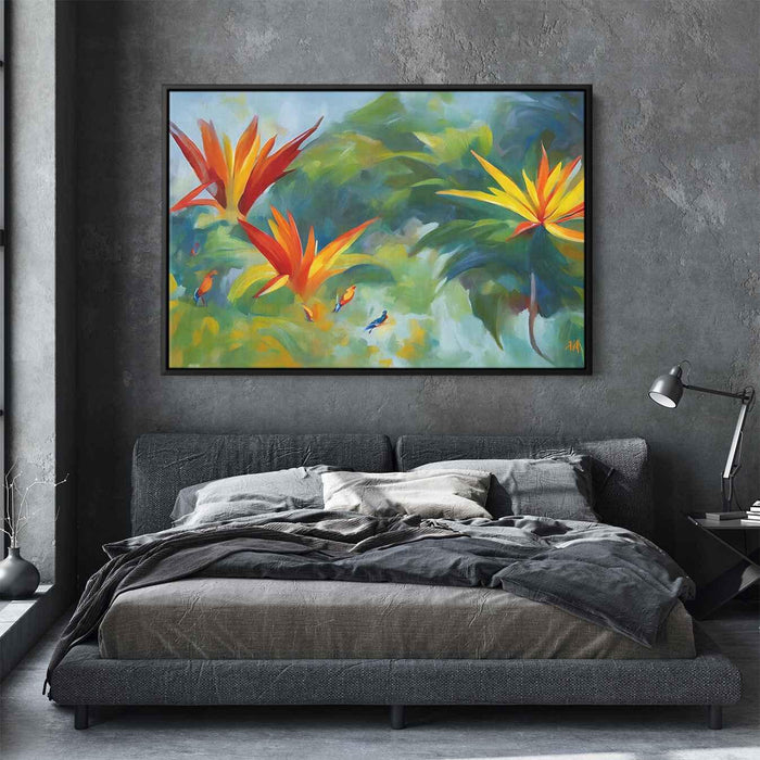 Acrylic Birds of Paradise #132 - Kanvah