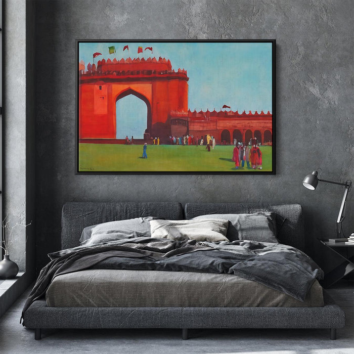 Abstract Red Fort #122 - Kanvah