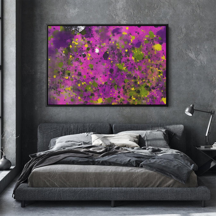 Purple Abstract Splatter #122 - Kanvah