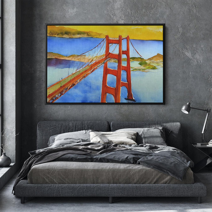 Watercolor Golden Gate Bridge #122 - Kanvah
