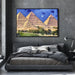 Watercolor Pyramids of Giza #122 - Kanvah