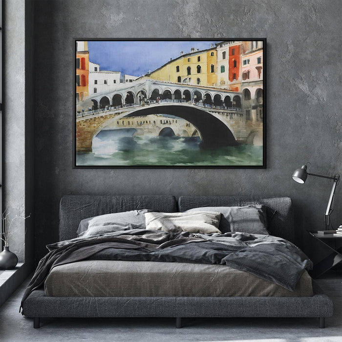 Watercolor Rialto Bridge #122 - Kanvah