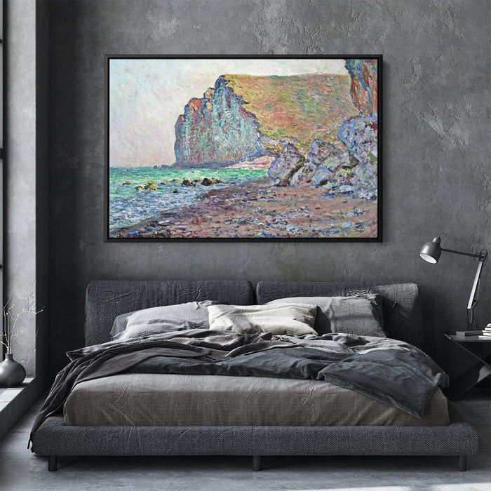Cliffs of Les Petites-Dalles by Claude Monet - Canvas Artwork