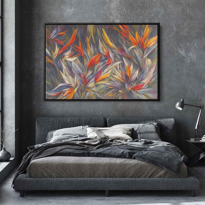 Contemporary Oil Birds of Paradise #121 - Kanvah