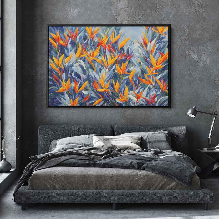 Contemporary Oil Birds of Paradise #131 - Kanvah