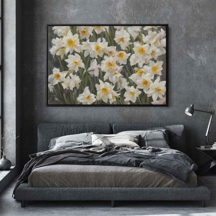 Contemporary Oil Daffodils #130 - Kanvah