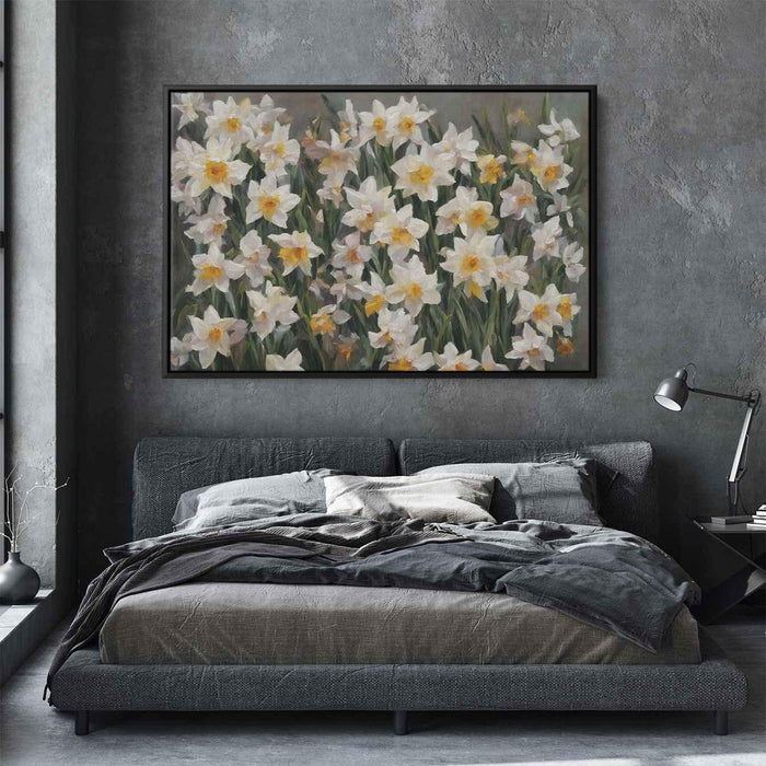 Contemporary Oil Daffodils #131 - Kanvah