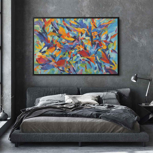 Cubist Oil Birds of Paradise #101 - Kanvah