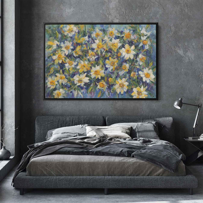 Cubist Oil Daffodils #121 - Kanvah