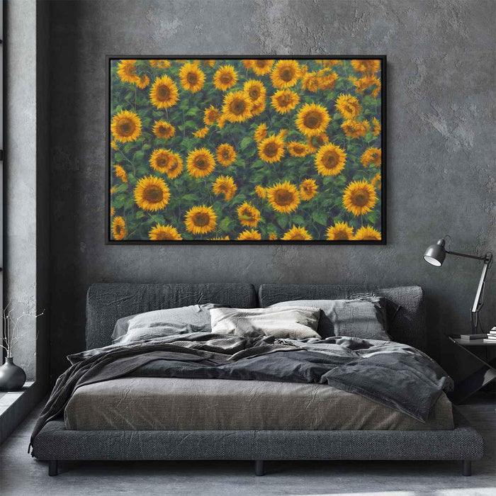 Enchanting Abstract Sunflowers #102 - Kanvah