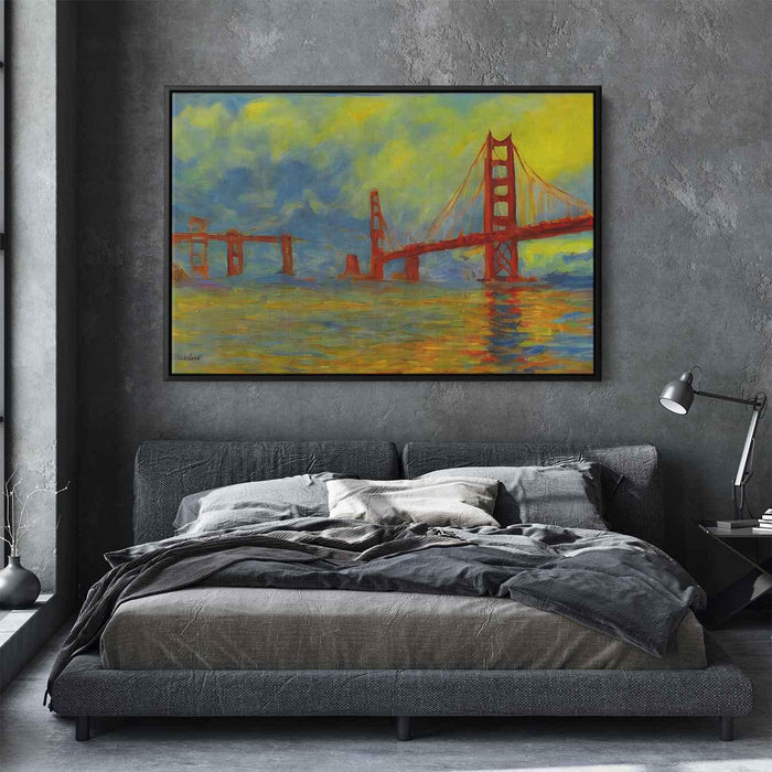 Impressionism Golden Gate Bridge #130 - Kanvah