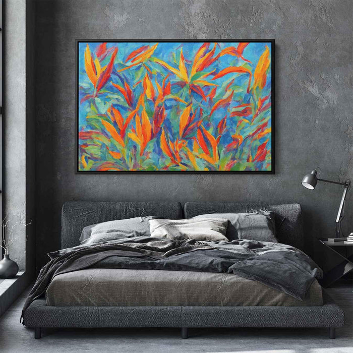 Impressionist Oil Birds of Paradise #130 - Kanvah