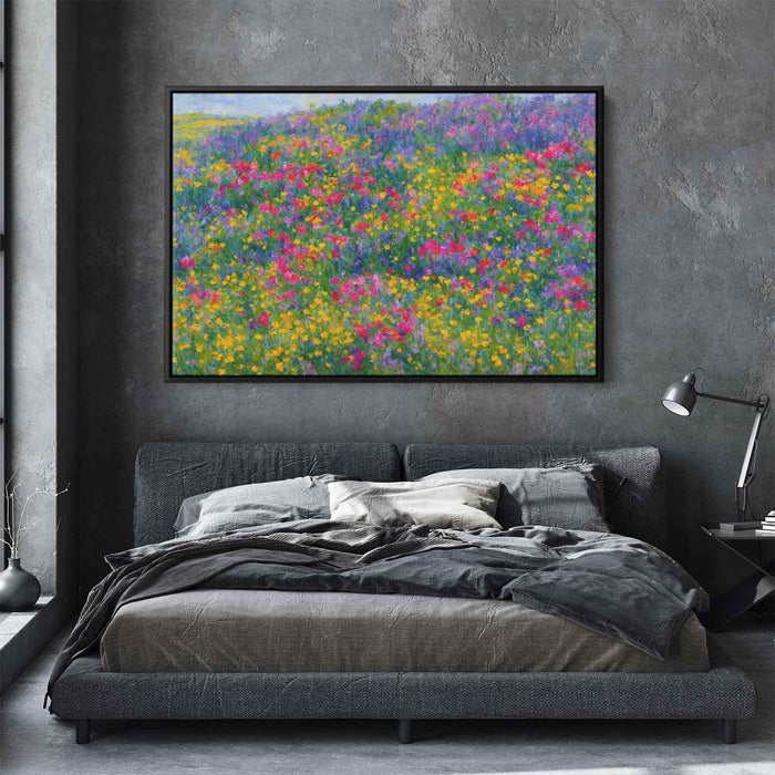 Impressionist Oil Wild Flowers #101 - Kanvah