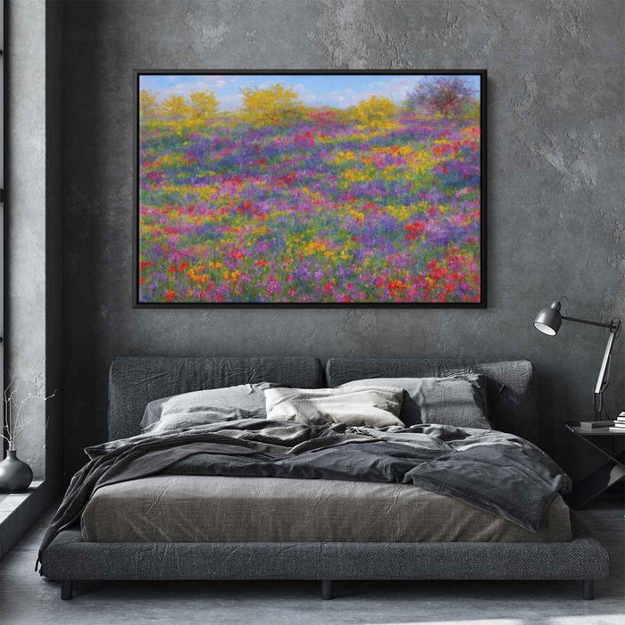 Impressionist Oil Wild Flowers #120 - Kanvah